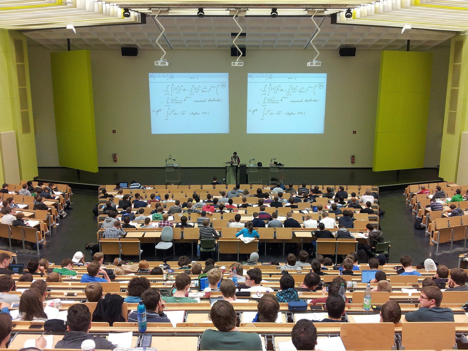 photo of lecture room